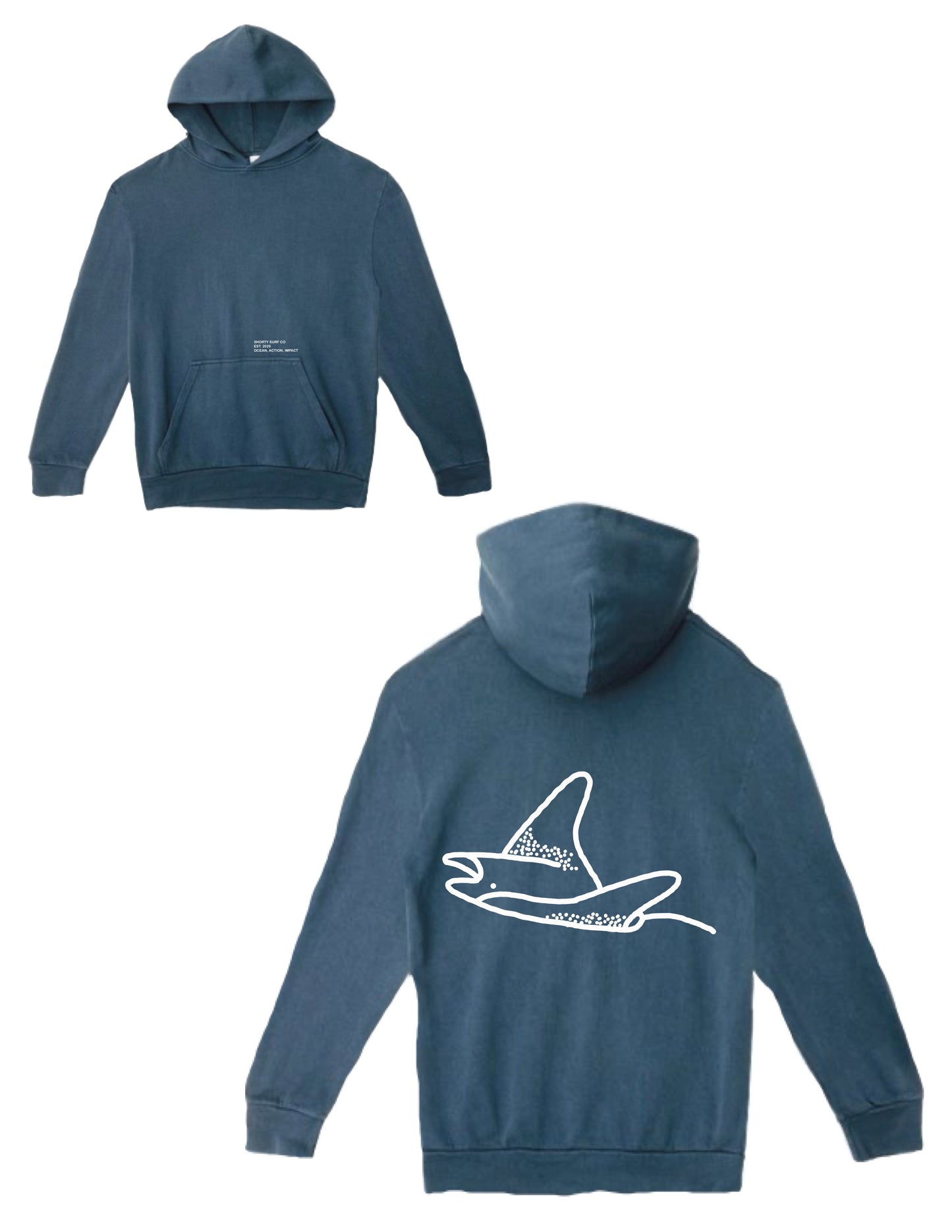 Shorty Surf Co Stingray Graphic Hoodie