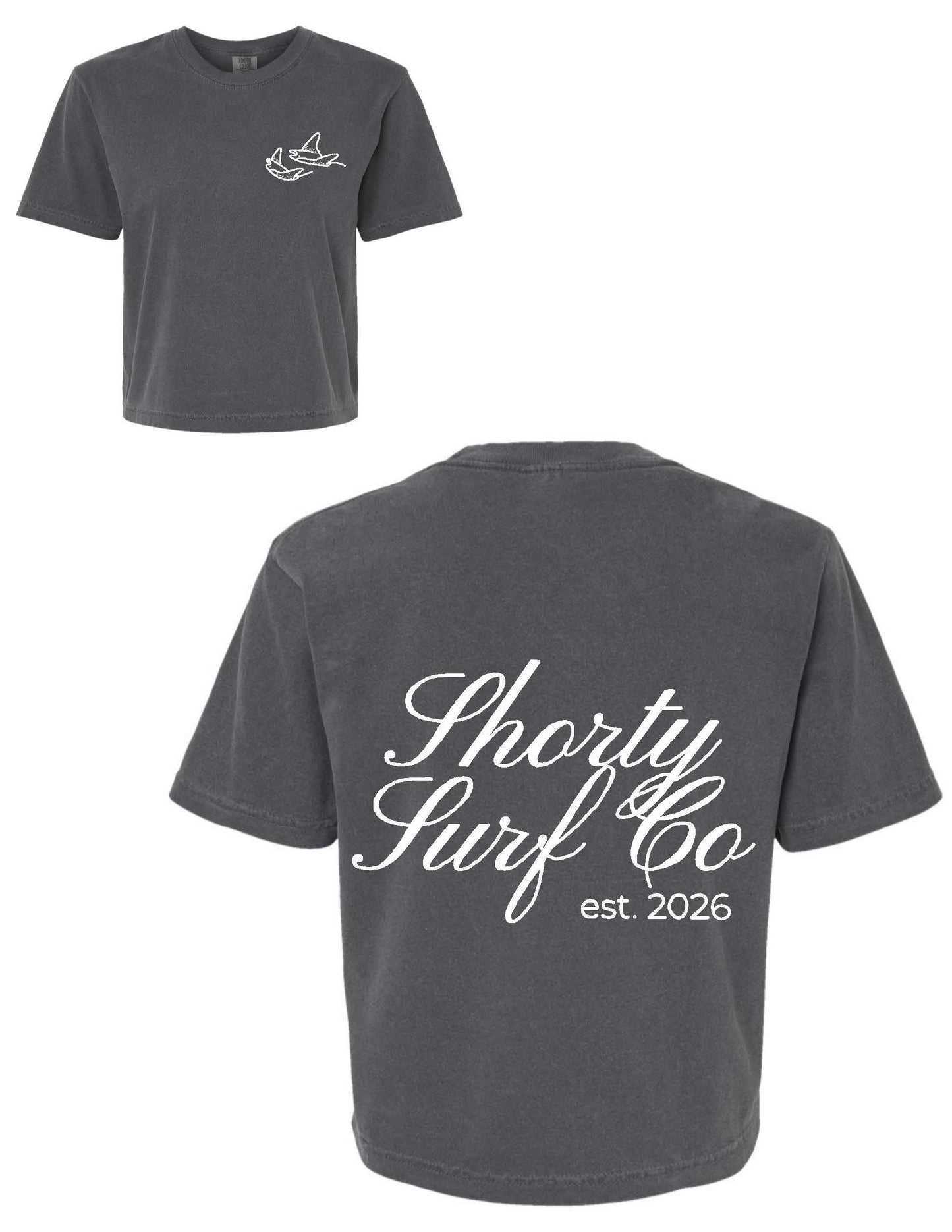 Shorty Surf Co Signature Crop Tee