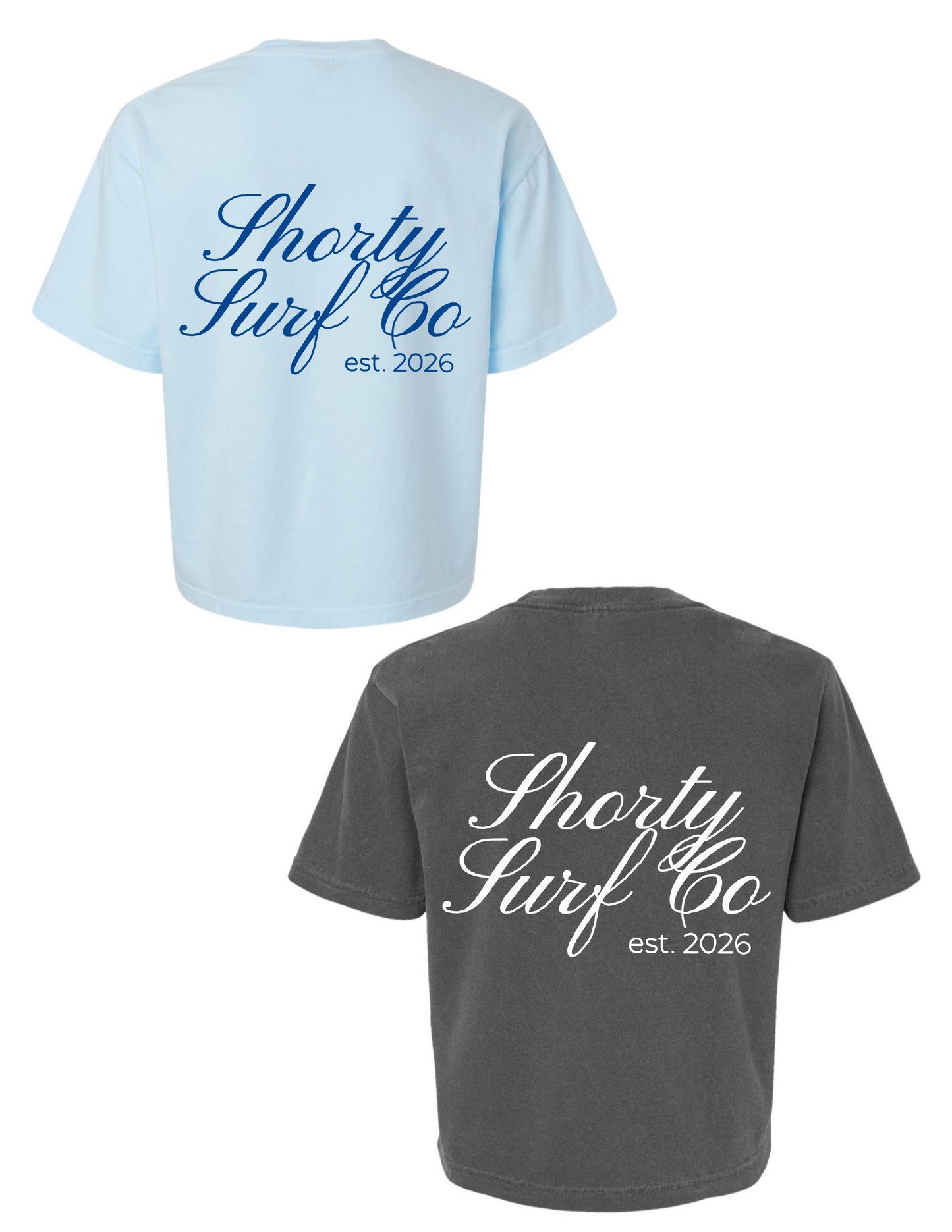 Shorty Surf Co Signature Crop Tee